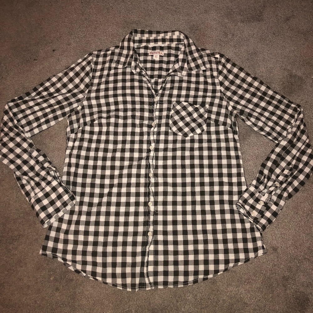 Black and White Flannel